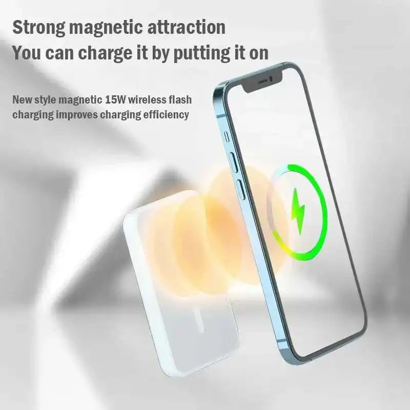 Magnetic Wireless Power Bank – 5000mAh & 10000mAh for iPhone