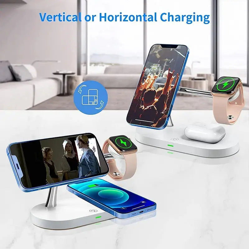 3-in-1 Magnetic Wireless Charging Stand