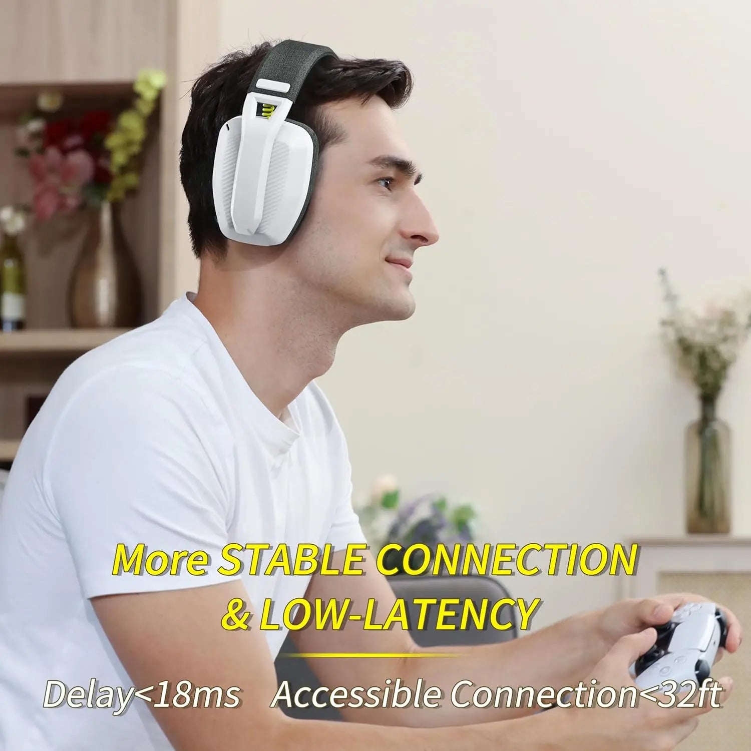 BW06 2.4GHz Wireless Gaming Headset with Mic