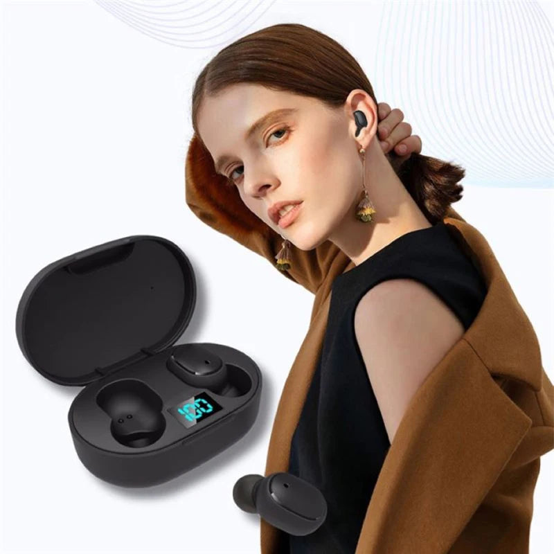 Henruisi Noise-Cancelling TWS Bluetooth Earbuds