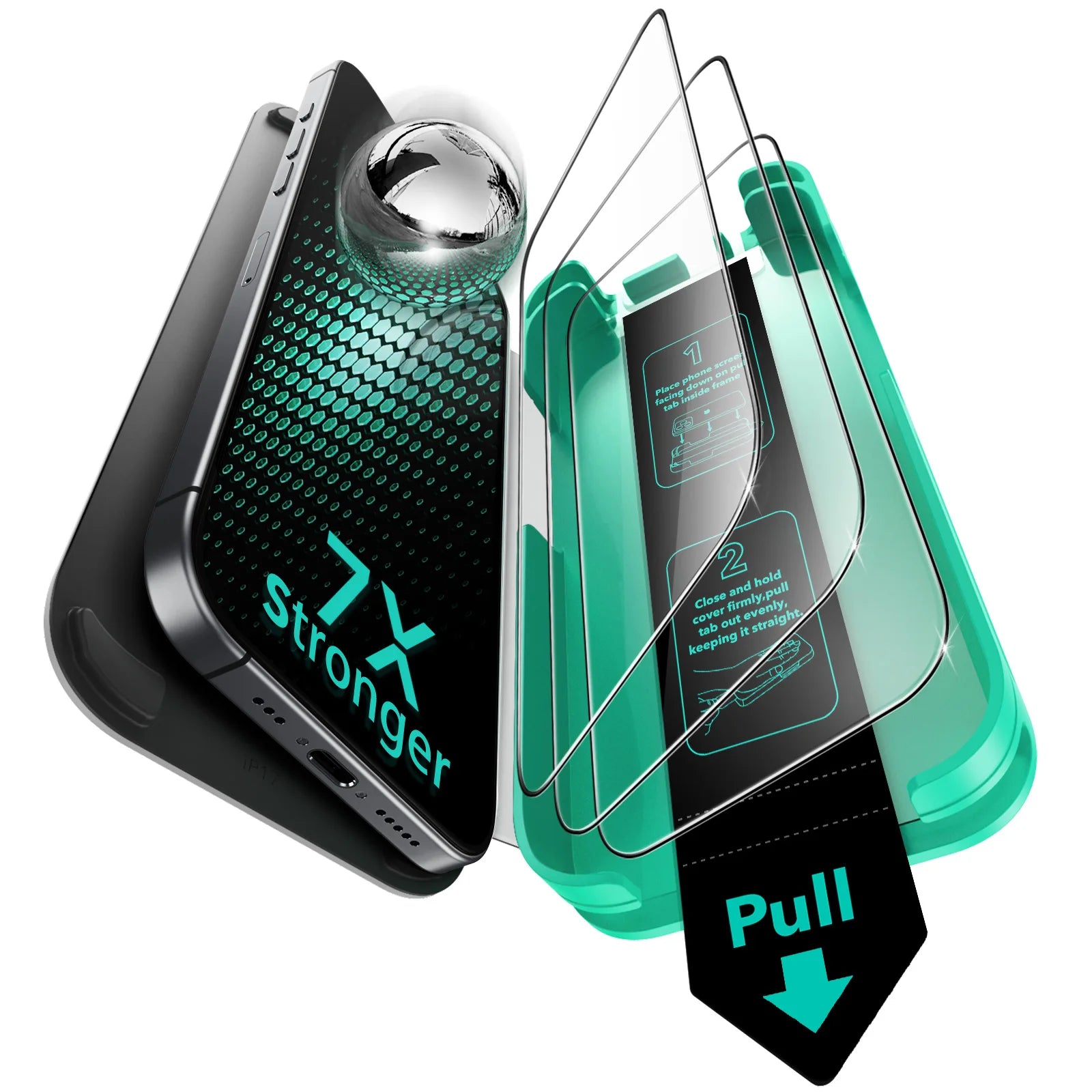 ESR Armorite Tempered Glass Screen Protector – 3 Pack