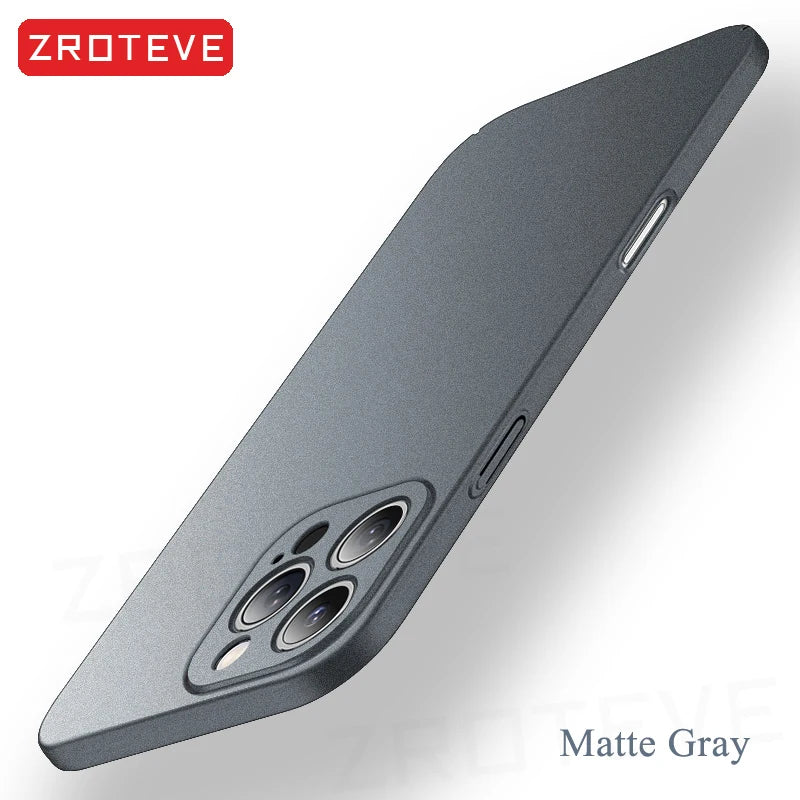 ZROTEVE Slim Matte Hard Case for iPhone