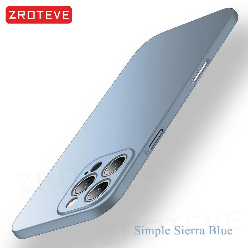 ZROTEVE Slim Matte Hard Case for iPhone