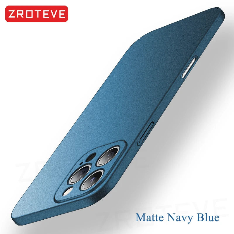 ZROTEVE Slim Matte Hard Case for iPhone