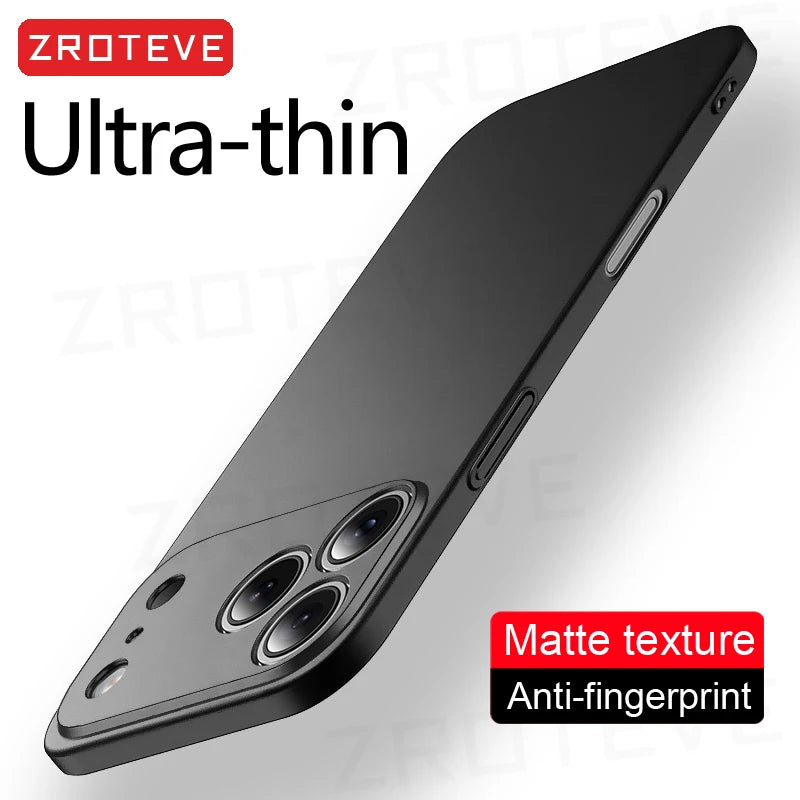 ZROTEVE Slim Matte Hard Case for iPhone