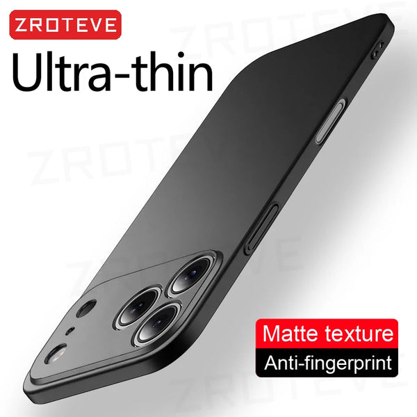 ZROTEVE Slim Matte Hard Case for iPhone